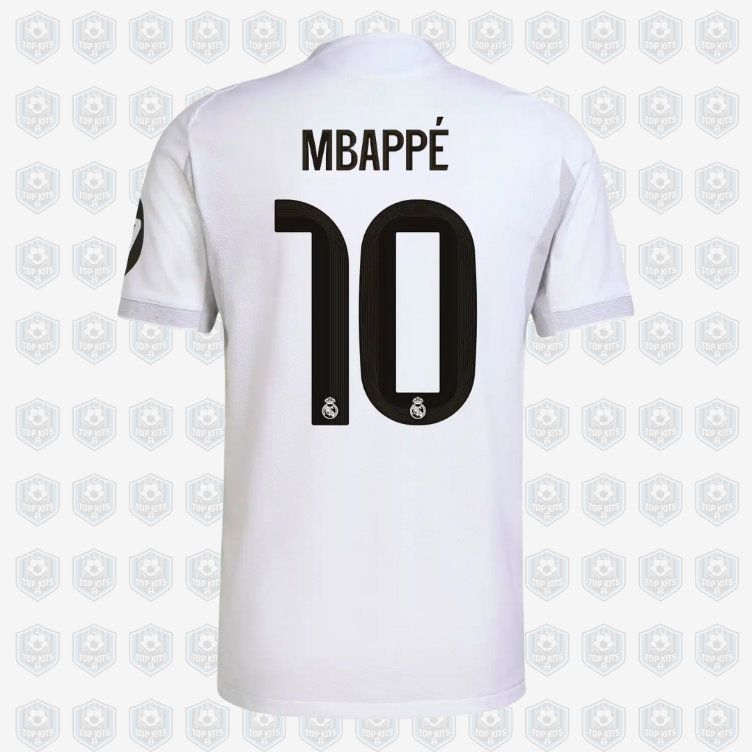 Футболна тениска Real Madrid Home 25/26 Mbappѐ 10
